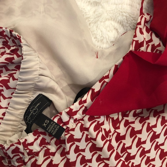 Jessica Simpson's Patterned Tied Halter Top - Picture 6 of 6